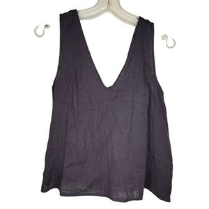 Calme Drape Tank Top‎ nwt